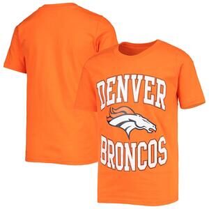 Nfl Kids Youth 8-20 Team Color High Stepper Primary Logo Short Sleeve T-Shirt